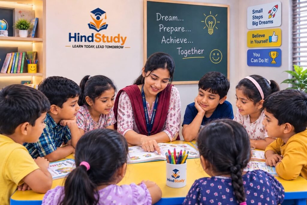 Academic classes at Hind Study in Sagarpur New Delhi